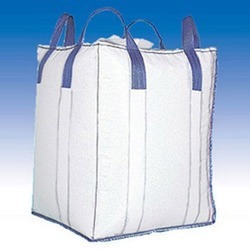 VCPL White Printed Polypropylene (PP) PP Jumbo Bags, For Packaging
