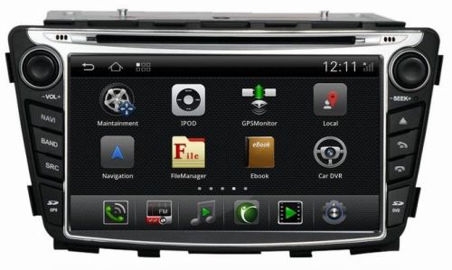 Ouchuangbo Car Radio Sat Nav For S100 Hyundai Verna