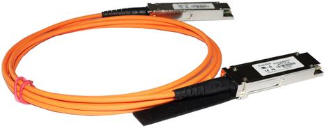 Qsfp+ Aoc Single Fiber Optical Cable