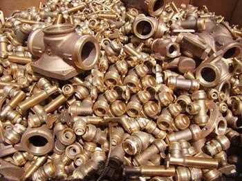 Brass scrap, Melting Point : 900-940°C