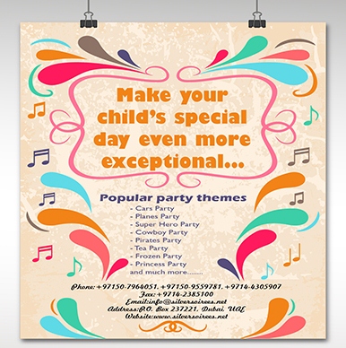 Flyer design services