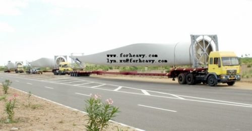 Extendable Low Bed Semi Trailer