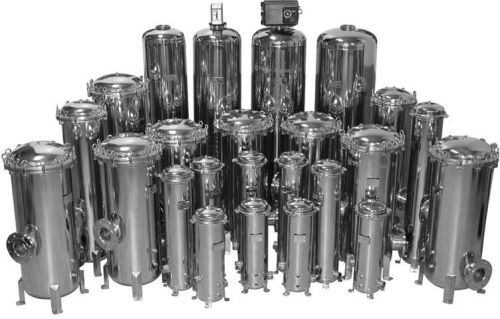 Stainless Steel Cartridge Filter Housings Vessels