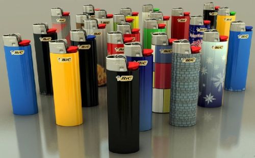 Bic Lighters J5,J6,J23,J25,J26