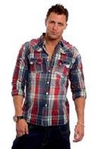 Mens Check Cotton Shirt