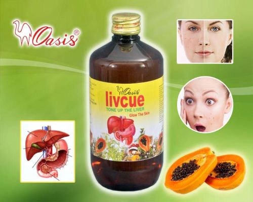 Oasis Livecue Syrup, For Lever Use, Form : Liquid