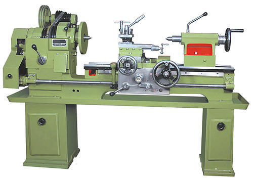 Automatic Electric Medium Duty Lathe Machine, Color : Green