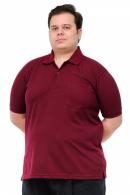 Half Sleeve Maroon Polo T Shirt