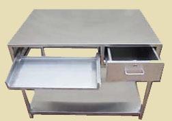 Stainless Steel Computer Table