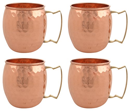 Mug, 200 Ml, Copper, Hammered