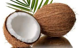 Fully husked coconut