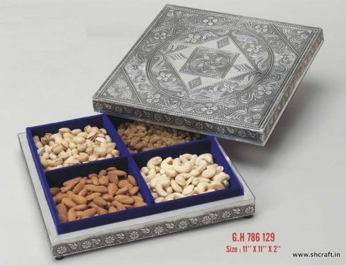 Square Shaped Dry Fruit Box