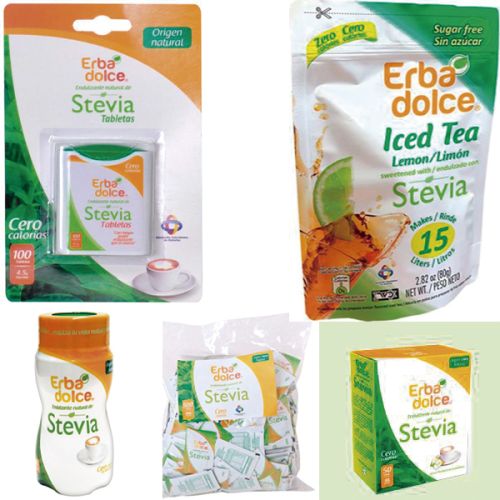 Stevia Sweetener, Brand Name : Erba Dolce or your own Brand