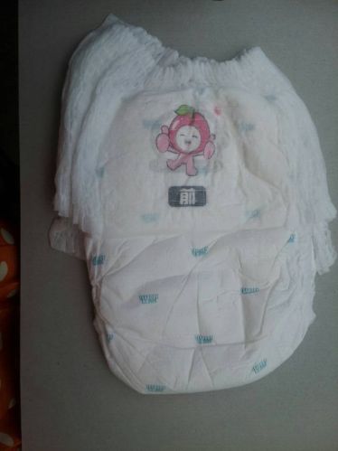 Printed Back Sheet Baby Pull Up Diapers