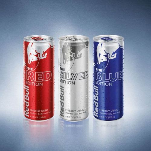 Red Bull Energy Drinks, Packaging Type : BLUE, SILVER