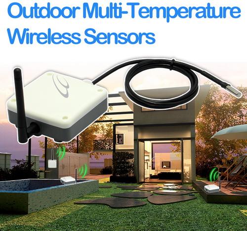 Outdoor Multi-temperature Wireless Sensor, Power : Electronic