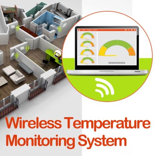 Plastic Wireless Temperature Monitoring System, Power : Electronic