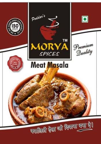 Blended Morya Meat Masala 1year, Packaging Size : 10g, Packaging Type : Plastic Pouch, Paper Box