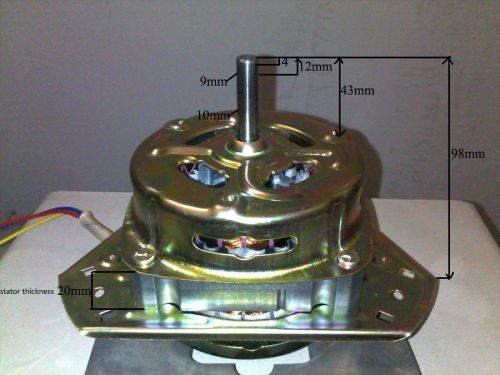 Twin Tub Cloth Washing Machine Spin Motor