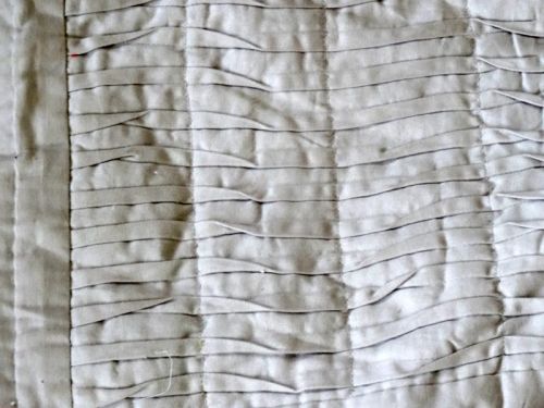 Reverse Pleat Quilt