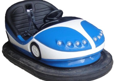 Blue Amusement Bumper Car