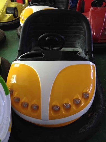 Yellow Amusement Bumper Car