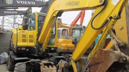 Used Mini Wheel Excavator