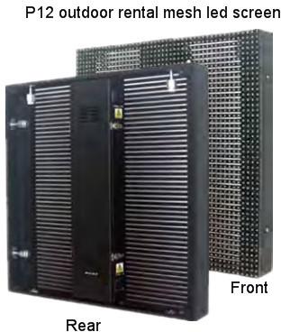 Rental LED Video Curtain Wall, Packaging Type : full color