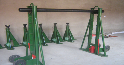 Cable Drum Lifter Stands