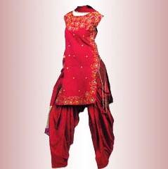 Non-Stitched Plain Chiffon Designer Salwar Suit, Size : M, XL