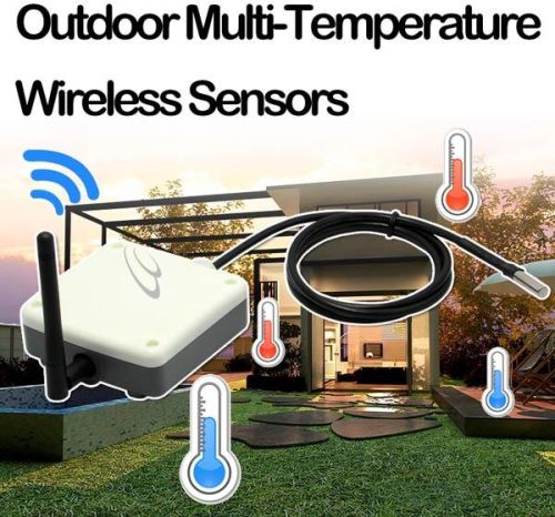 Outdoor Multi Temperature Wireless Sensors, Packaging Type : hoary