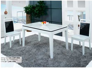 Dining table, Dimensions : 30x30x30 INCHES