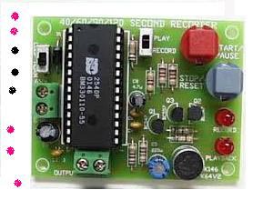 20 To 30 Sec. Voice Recording Playback Circuit