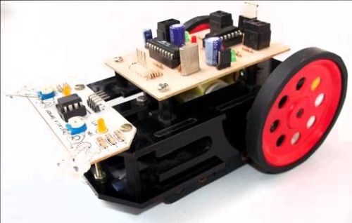 Polished Obstacle Avoider Robot