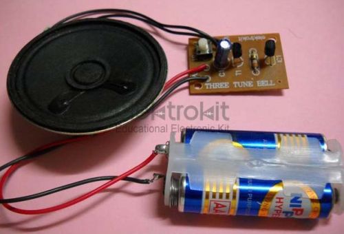 Three Tune Musical Bell Circuit, Voltage : 110V