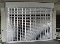 Smooth Finish Polycarbonate Rolling Shutter, Color : Silver