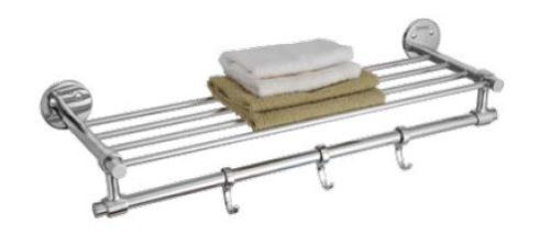 Polish Plain CL-708 Classic Towel Rack, Feature : Durable, Eco-Friendly, Light Weight