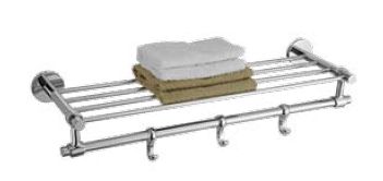 Polish OR-308 Orbit Towel Rack, For Home, Hotel, Pattern : Plain