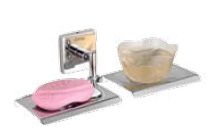 WA-210 Wave Double Soap Dish