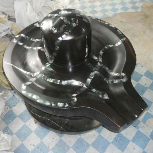 Black Somnath Stone Shivling