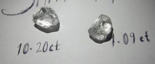 Natural Rough Cut Diamonds
