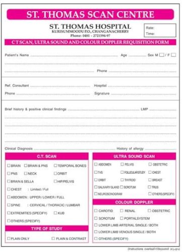 Hospital Forms Designing & Printing