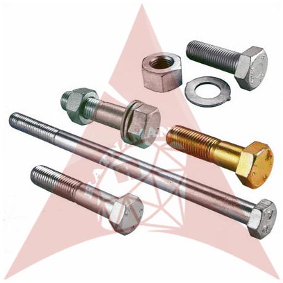 Hex Bolts, Material : High Tensile Steel