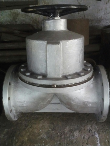 Rubber Lined Diaphragm Valve