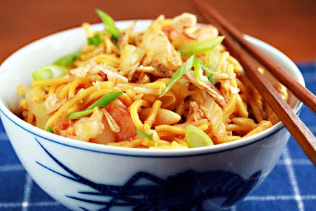 Egg Malaysian Noodles