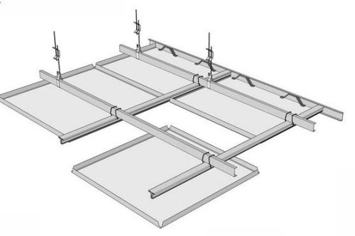 Metal Ceiling Clip In Tiles