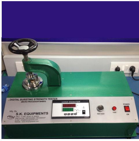 Digital Bursting Strength Testing Machine, Certification : CE Certified