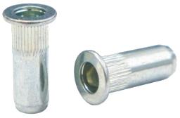 Knurled Cylindrical Threaded Insert
