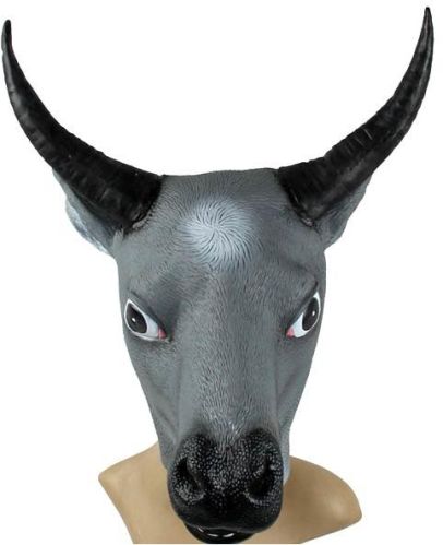 Cow Latex Mask Fits most adult heads