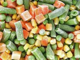 Frozen vegetables